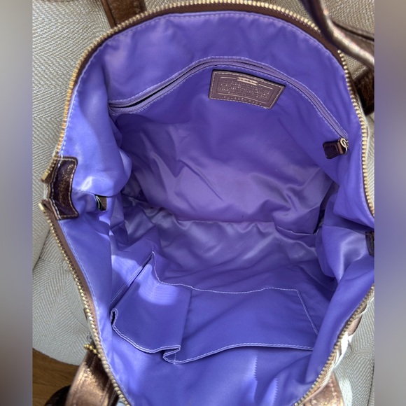 Coach Poppy Tote Handbag - Picture 7 of 13